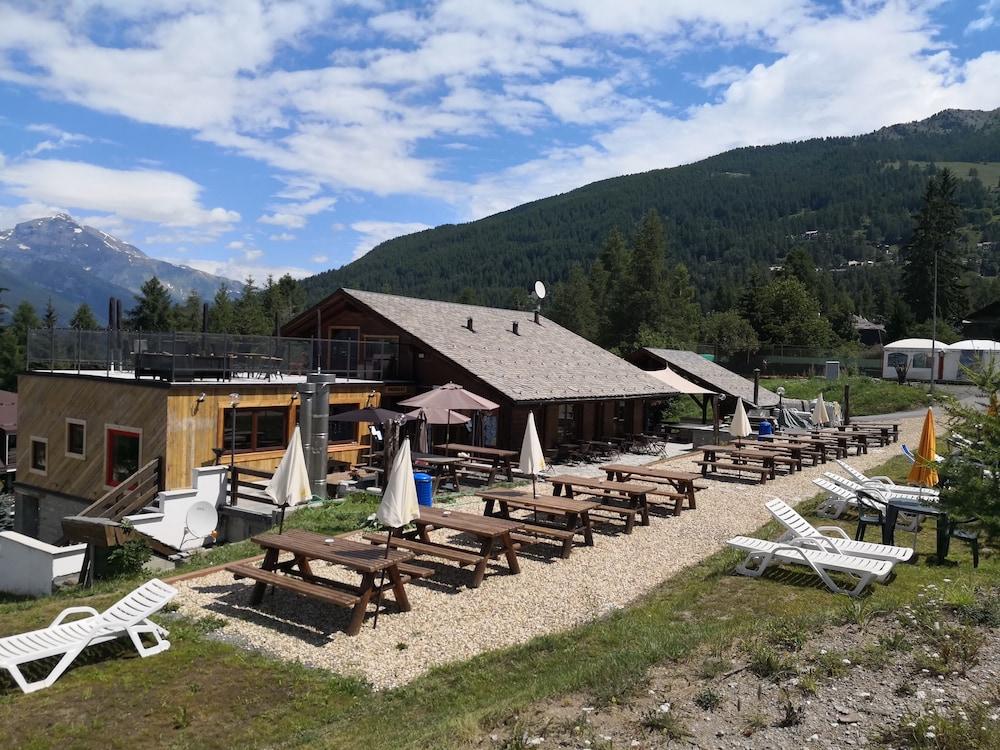 Restaurant Hotel Chalet Del Sole เซาเซดุลซ์ ภายนอก รูปภาพ
