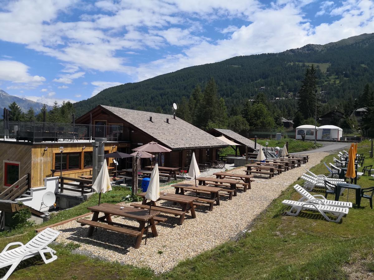 Restaurant Hotel Chalet Del Sole เซาเซดุลซ์ ภายนอก รูปภาพ