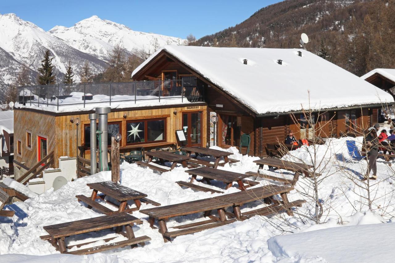Restaurant Hotel Chalet Del Sole เซาเซดุลซ์ ภายนอก รูปภาพ